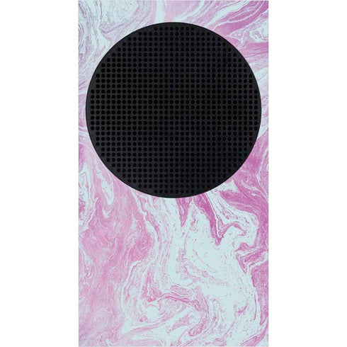 Blue and Purple Marble Xbox Series S Console Skin