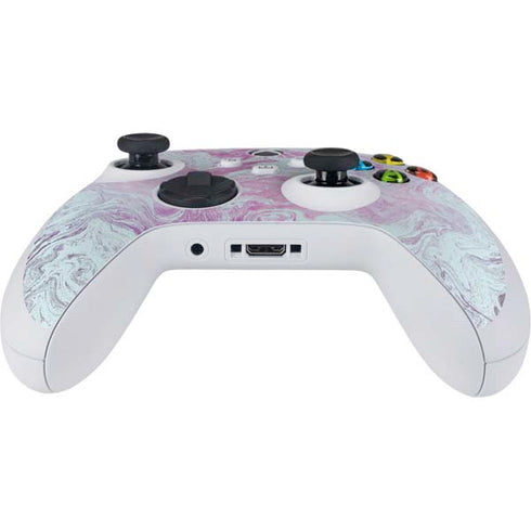 Blue and Purple Marble Xbox Series S Controller Skin