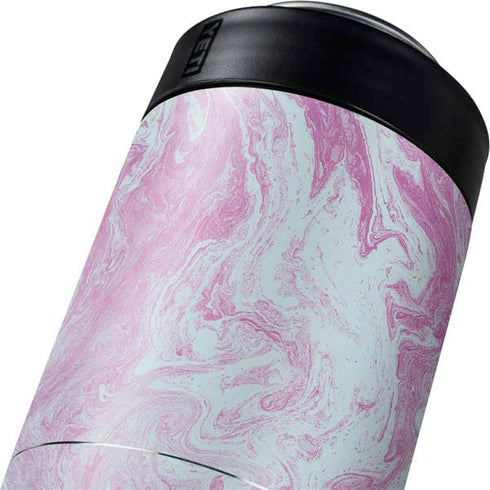 Blue and Purple Marble Yeti Colster Can Insulator Skin