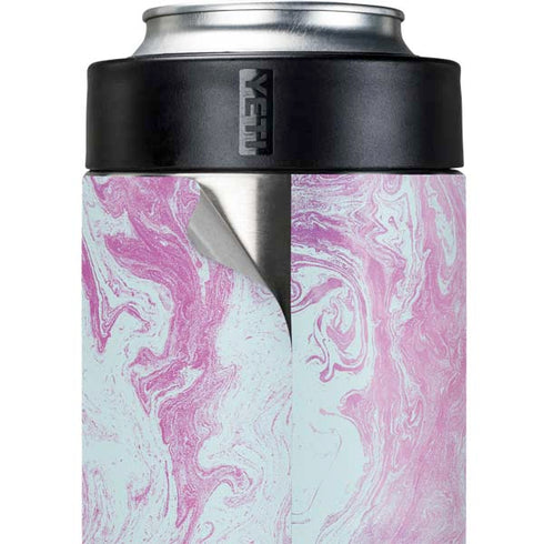 Blue and Purple Marble Yeti Colster Can Insulator Skin