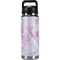 Blue and Purple Marble YETI Rambler 26oz Bottle Skin