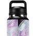 Blue and Purple Marble YETI Rambler 36oz Bottle Skin