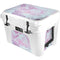 Blue and Purple Marble YETI Tundra 35 Hard Cooler Skin