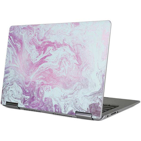 Blue and Purple Marble Yoga 710 14in Skin