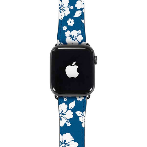 Blue and White Apple Watch Band 38-40mm
