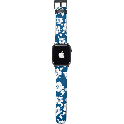 Blue and White Apple Watch Band 38-40mm
