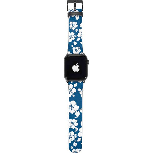 Blue and White Apple Watch Band 42-44mm