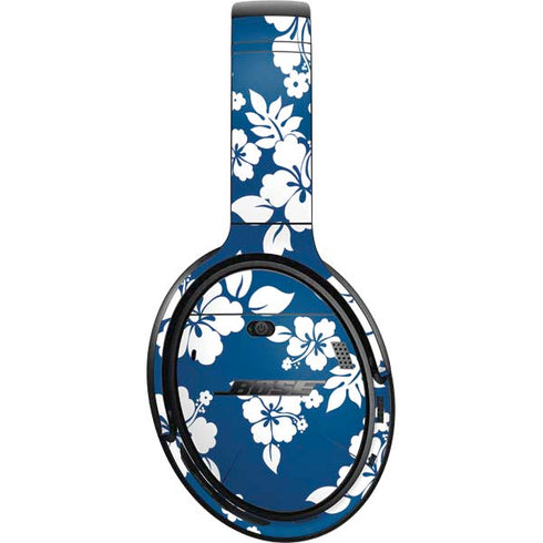 Blue and White Bose QuietComfort 35 II Headphones Skin
