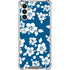 Blue and White Galaxy A13 5G Clear Case