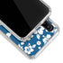 Blue and White Galaxy A30 Clear Case
