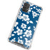 Blue and White Galaxy A32 5G Clear Case