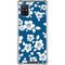 Blue and White Galaxy A51 5G Clear Case