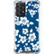 Blue and White Galaxy A52 5G Clear Case