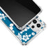 Blue and White Galaxy A53 5G Clear Case