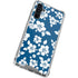 Blue and White Galaxy A54 5G Clear Case