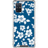 Blue and White Galaxy A71 5G Clear Case