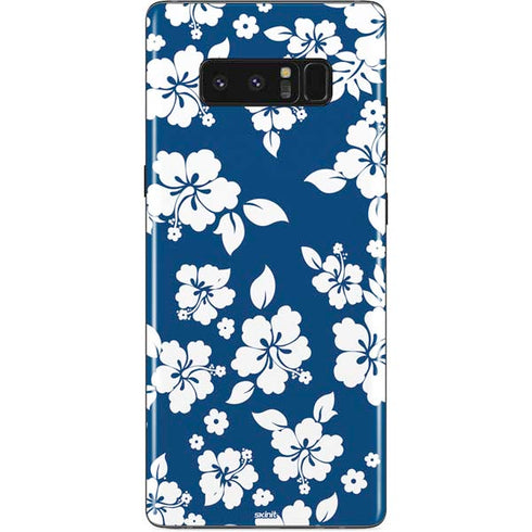 Blue and White Galaxy Note 8 Skin