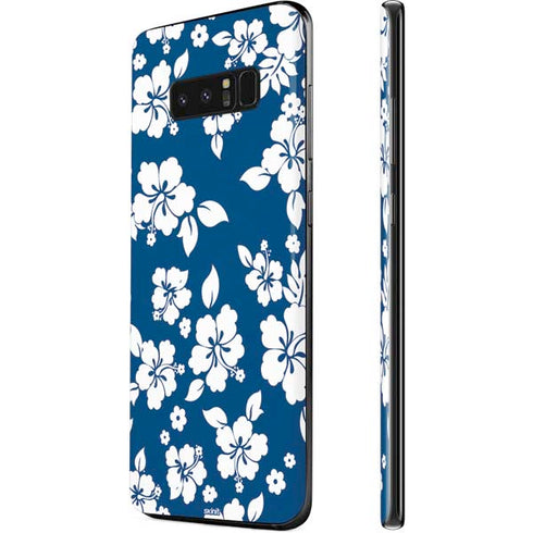 Blue and White Galaxy Note 8 Skin