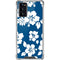 Blue and White Galaxy Note20 5G Clear Case