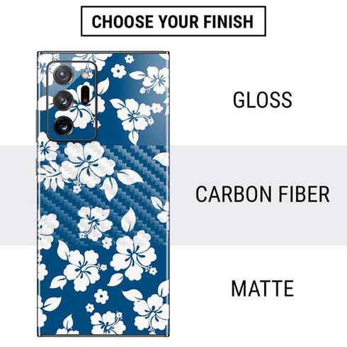 Blue and White Galaxy Note20 Ultra 5G Skin