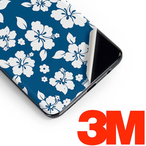 Blue and White Galaxy S10 Skin