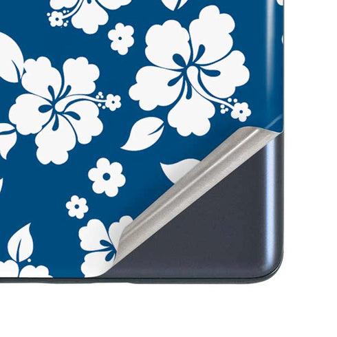 Blue and White Galaxy S20 Fan Edition Skin