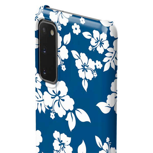 Blue and White Galaxy S20 Lite Case