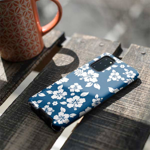 Blue and White Galaxy S20 Plus Pro Case