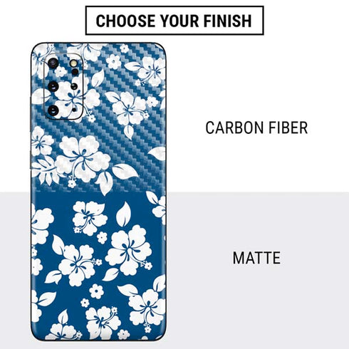 Blue and White Galaxy S20 Plus Skin