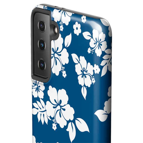 Blue and White Galaxy S21 Plus 5G Pro Case