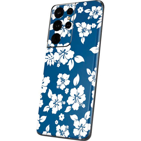 Blue and White Galaxy S21 Ultra 5G Skin