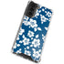 Blue and White Galaxy S22 Clear Case