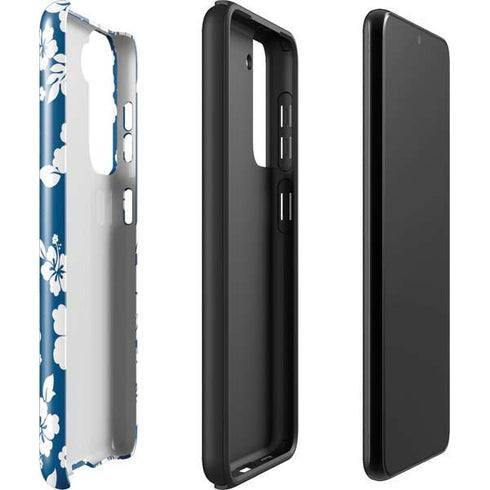 Blue and White Galaxy S22 Plus Pro Case