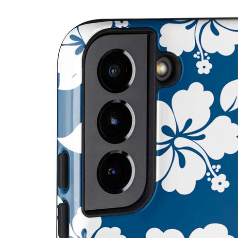 Blue and White Galaxy S22 Pro Case