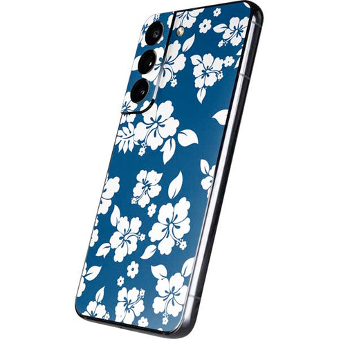 Blue and White Galaxy S22 Skin