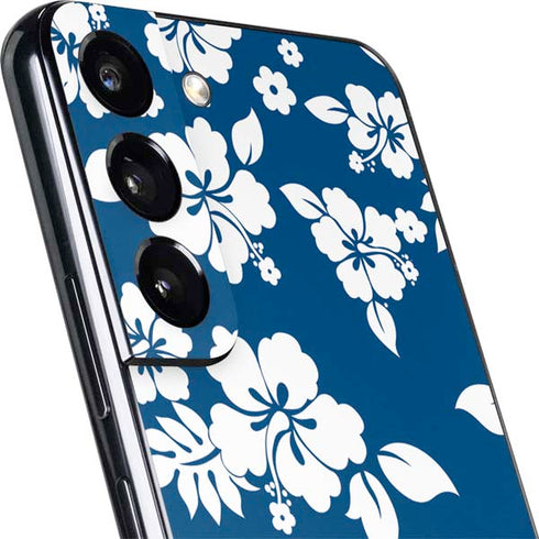 Blue and White Galaxy S22 Skin