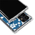 Blue and White Galaxy S22 Ultra Clear Case