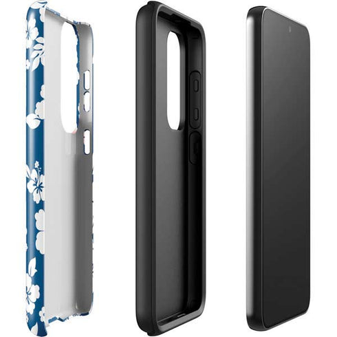 Blue and White Galaxy S23 Plus Pro Case