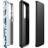 Blue and White Galaxy S23 Plus Pro Case