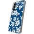 Blue and White Galaxy S24 Plus Clear Case