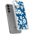 Blue and White Galaxy S24 Plus Clear Case