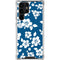 Blue and White Galaxy S24 Ultra Clear Case