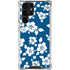 Blue and White Galaxy S24 Ultra Clear Case