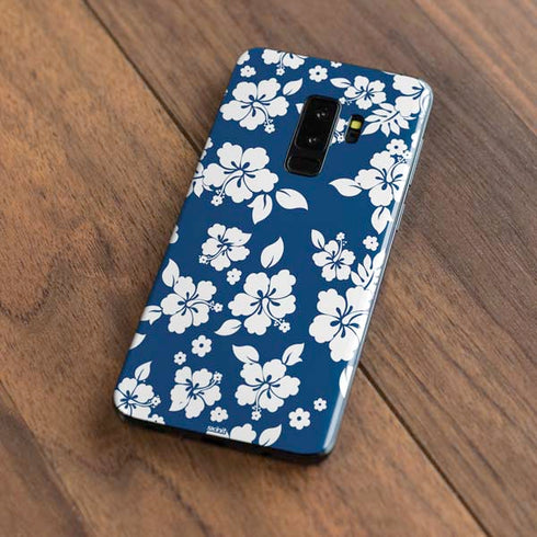 Blue and White Galaxy S9 Plus Skin
