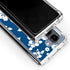 Blue and White Galaxy Z Fold5 5G Clear Case