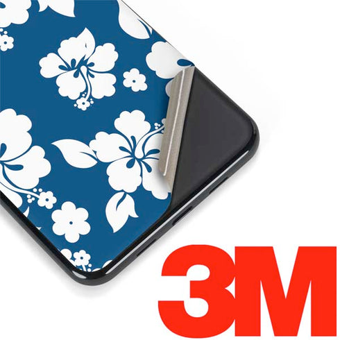 Blue and White Google Pixel 3a Skin