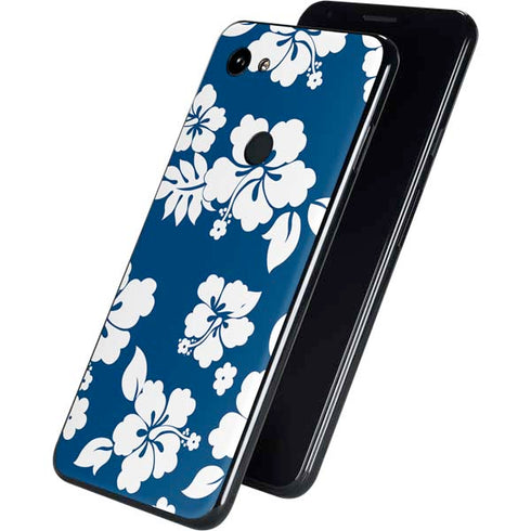 Blue and White Google Pixel 3a XL Skin