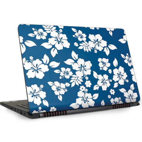 Blue and White Dell Inspiron Skin