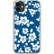 Blue and White iPhone 11 Clear Case
