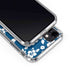 Blue and White iPhone 11 Clear Case
